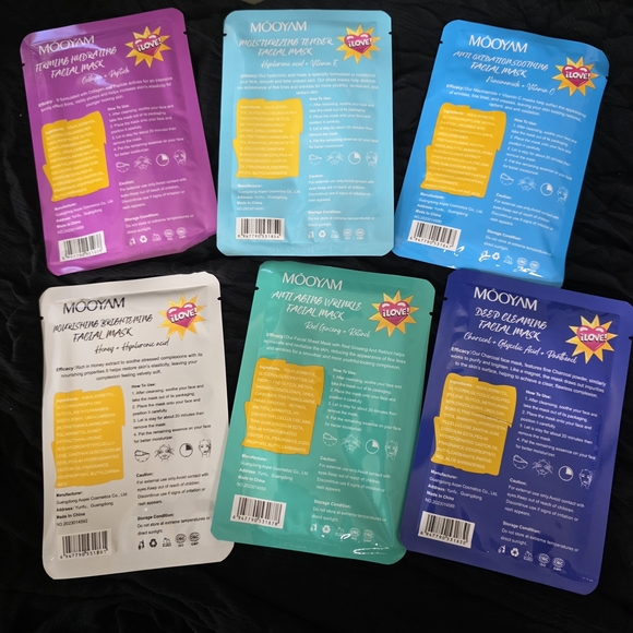 Bad Girl Good Skin Face Mask Set of 6 - Picture 5 of 7